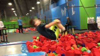 Learning A Double Front Flip [upl. by Dickie]