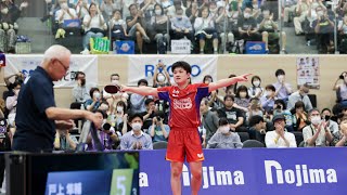 戸上隼輔 vs 張本智和 明治大学 vs 琉球アスティーダ TリーグNOJIMA CUP2023 男子決勝戦 第2コート 第7試合 2023年06月18日【卓球 Tリーグ】 [upl. by Namron]