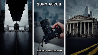 SONY A6700 POV STREET PHOTOGRAPHY  SIGMA 1850mm F28 London [upl. by Oidivo]