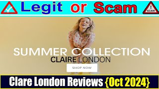 Clare London Reviews Oct 2024 This Site Is Legit or Not Watch Video [upl. by Etat]