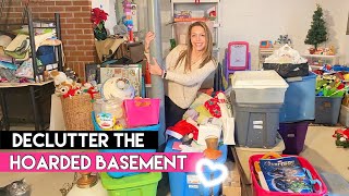 Hoarders ❤️ Declutter amp Organize the Basement Part 4  Clutter Free 2023 [upl. by Yekcim]