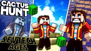 Minecraft SevTech  CACTUS HUNT  Age 5 6 [upl. by Ynnavoig]