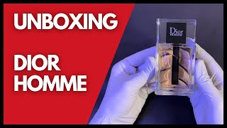 Dior Homme Unboxing  Iconic Mens Fragrance  2024 [upl. by Atteuqram]