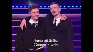 Pierre et Julien  Casser la voix  Star academy 2023 [upl. by Amin]