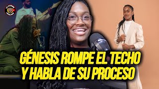 GENESIS COLON ROMPE EL TECHO EN EL ESTUDIO DE VLADIMIR JÁQUEZ HABLANDO DE SU PROCESO [upl. by Enilorak]