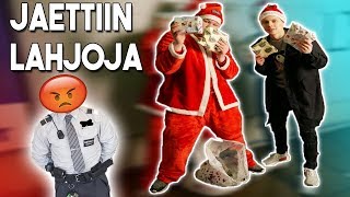 Jaettiin Joululahjoja Vartijat heitti ulos ft Fatboy L [upl. by Percy60]