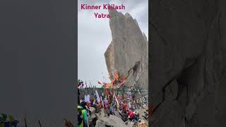 Kinner Kailash Yatra harharmahadev viralvideo youtubeshorts subscribemountains bhakti travel [upl. by Ylirama61]