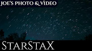 How To Create Star Trails  StarStaX Tutorial [upl. by Annasoh95]