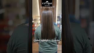 Transform your look with stunning globalhaircolour highlights and a cysteinehairtreatment ✨ [upl. by Iniretake]