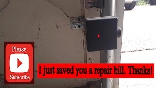 ⭐Genie Garage Door Opener Not Closing⭐Easy Fix [upl. by Eiramrebma]