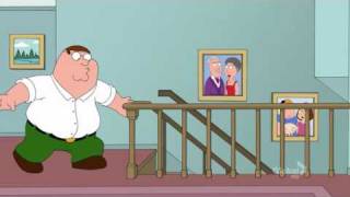 Family Guy  Peter falls down the stairs [upl. by Junia240]