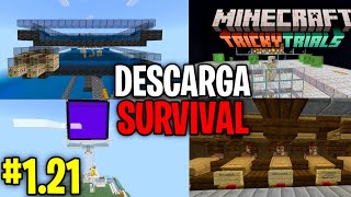 👉 D3SCARGA SURVIVAL TECNICO para la 121  MUNDO TÉCNICO 2024 Minecraft Bedrock [upl. by Felton509]