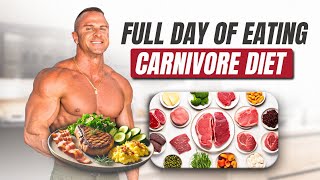 Full Day Of Eating Keto Carnivore Diet  3372 Calories [upl. by Ariem]