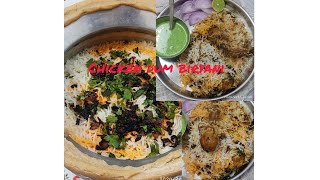 Restaurant style chicken dun biryanichicken dun biryani recipechicken biryani [upl. by Yramliw]