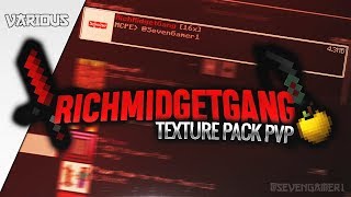 RichMidgetGang 16x Texture Pack PvP FPS Minecraft Pocket Edition 15 [upl. by Isyak]