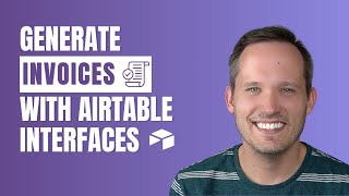 Build an invoice generator with the Airtable interface designer [upl. by Alys952]