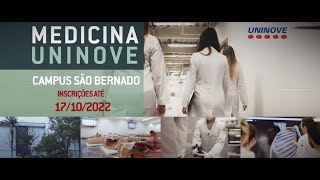 Medicina UNINOVE  Campus São Bernardo  Inscrições Abertas [upl. by Vani]