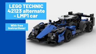 LEGO Technic LMP1 car  42123 alternate [upl. by Barton]