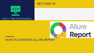 How to generate Allure Report with C Net Core SpecFlow [upl. by Rustie343]