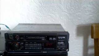 950 BBC Tees 25kHz step Kenwood KRC363L car radio cassettemp4 [upl. by Socrates]