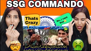 Indian reacts to Pakistans SSG Commandos eating Snake and drink Chickens blood [upl. by Tuchman]