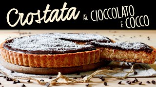 CROSTATA CIOCCOLATO E COCCO Ricetta Facile  BuonIdea [upl. by Black61]