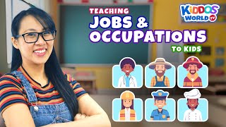 Jobs and Occupations for Kids  Teaching Different Kinds of Jobs to Children by Miss V [upl. by Kathleen946]