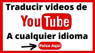 🟢 Traducir un video de ingles a español en YouTube 2020 [upl. by Sidonie]