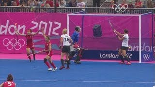 Womens Hockey Classification 78  KOR v GER  London 2012 Olympics [upl. by Laurens]