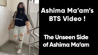 Ashima Maam BTS Video  The Unseen Side of Ashima Maam  Fun Masti Inside PW Office  PW Insider [upl. by Ylrebmic]