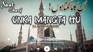 Unka Mangta Hoon Jo Mangta Nahi Hone Dete Naat  Slowed and Reverb  Kumail Ashraf naat [upl. by Vlada]