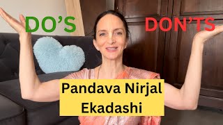 FOREIGNERS FOLLOW BHIMA NIRJAL EKADASHI 2024 🚩 [upl. by Flanders]