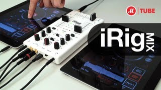 iRig MIX  «мобильный» микшер для работы с iPad iPhone и iPod Touch [upl. by Joab]