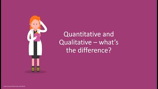 Quantitative and Qualitative  Whats the difference [upl. by Notnilk630]