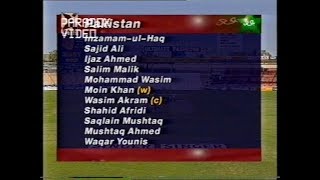 MATCH HIGHLIGHTS  Pakistan 517 amp still WON the Match  Zimbabwe Vs Pakistan 1997 [upl. by Sallie158]