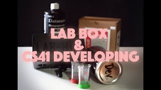 Developing With The Lab Box and Cinestills Cs41 Kit [upl. by Ycats]