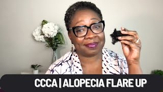 CCCA  Alopecia Flare Up amp Whats Next [upl. by Enawd276]