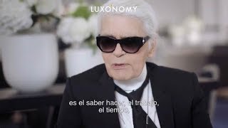 EntrevistaInterview KarlLagerfeld Chanel HC autumwinter1718 [upl. by Jacie210]