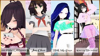 【MMD】 Wrap me plastic 【CONTENT CREATOR】 [upl. by Dnalram13]