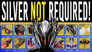 Destiny 2 NO SILVER REQUIRED New Eververse Loot for Silver AND Bright Dust Season of The Wish [upl. by Kristen266]