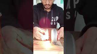 Magnetic properties  heating effect of magnet  Experiment shots vigyanrecharge [upl. by Anelhtak]