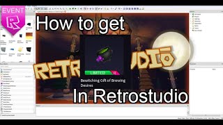 EVENT How to get quotBewitching Gift of Brewing Desiresquot in Retrostudio [upl. by Coreen]