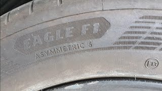 GoodYear Eagle F1 Asymmetrics 6 Made in Slovenia 22555R17 97Y XL [upl. by Meill]