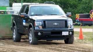 Ford F150 EcoBoost Debuts in Truck Pull [upl. by Jaquelin253]