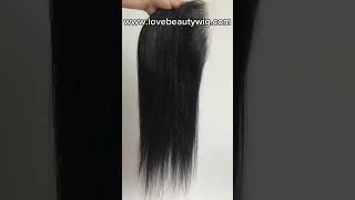 lovebeautywig  16inch Straight 7×7 HD Closure Human Hairhdlaceclosure [upl. by Merrill]