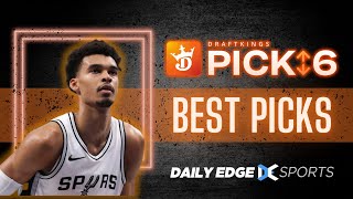 NBA DRAFTKINGS PICK6 PICKS  WEDNESDAY PICKS  1162024 [upl. by Novelc]