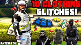 10 Clothing Glitches In GTA 5 Online [upl. by Gennie874]