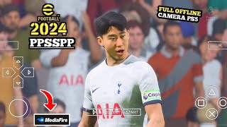 EFOOTBALL 2024 PPSSPP Bendezu Latest Update Transfer amp Kits Best Graphic Camera PS5 Di Android [upl. by Ennasirk]