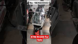 Second Hand Ktm Rc200 For Sale [upl. by Aeniah186]