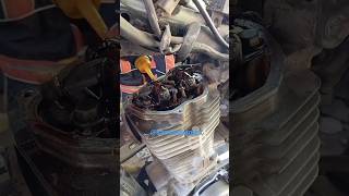 How a motorcycle engine camshaft rocker arm work [upl. by Broderick]